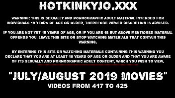 JULI / AUGUST 2019 Neuigkeiten bei HOTKINKYJO: extremes Analfisting, Prolaps, öffentliche Nacktheit, Bauchwölbung