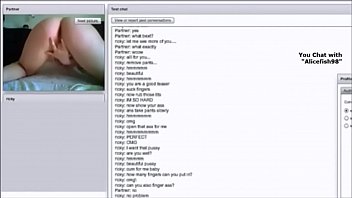 Played an obedient girl in sex chat roulette