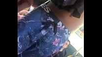 Flagra Brandy valigetta nera enorme nell'autobus Rio de Janeiro