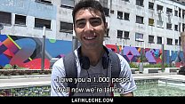 LatinLeche - Straight Stud Pounds Ein süßer Latino Boy für Bargeld