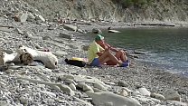 Viaggio: il blogger ha incontrato un nudista. Pompino pubblico sulla spiaggia in Bulgaria. RoleplaysCouples