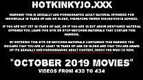 OCTOBRE 2019 Nouvelles sur le site de HOTKINKYJO: double fist anal, prolapsus, nudité en public, gros godes