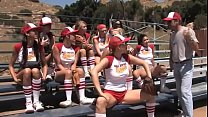 A baseball team full of sluts uses their bodies to distract the opponent 9 min