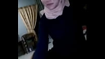 Beaux hijab rebondit