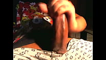Black man jacking off his big cock until he comes yummy - www.bronha.site