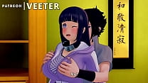 Sexe Hinata avec Sasuke (Naruto 3D Hentai)