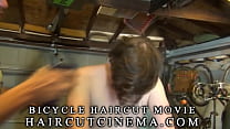 Película de corte de pelo de bicicleta