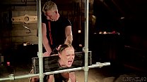 Hot bdsm sex for slave getting punished and fucked