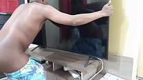Voyeur Cleaning House Naked Porn (10)