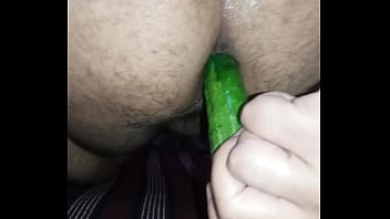 Cucumber ( खीरा ass fucking part 3