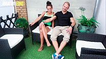 AMATEUR EURO - Der süße Teen Danny Bubbles fickt hart mit ihrem Ehemann auf dem ersten Sex Tape überhaupt