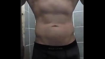 Healed six pack abs displayed