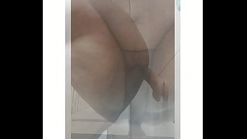 dildo de 22cm.. gordo se masturba a falta de hombre