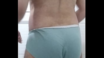in horny green underwear