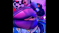 Widowmaker cogida anal con juguetes cosplay Overwatch AliceBong