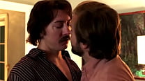 Chris Coy and Michael Stahl-David gay kiss scene from TV show The Deuce | GAYLAVIDA.COM