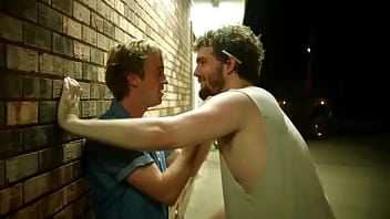 Austin Swift and Tom Felton (Draco Malfoy from Harry Potter) Gay Kiss from movie Braking For Whales | gaylavida.com