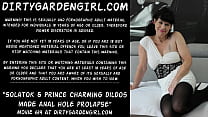 Solatok & Prince Charming godes extrêmes fait prolapsus anal trou Dirtygardengirl