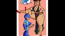 Mega Man et Chun-Li par Wappah