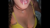 She loves taking cum in her mouth