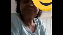 My granny can't stand the quarantine and makes me a video call