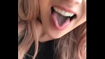This Pink haired knows how to suck me till I cum in her mouth