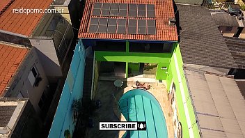 Incredible video of DRONE in São Paulo that catches couple fucking by the pool