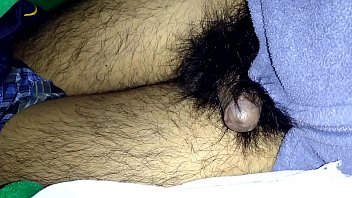 Bushed penis in the morning