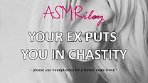 EroticAudio - Votre ex vous met dans la chasteté, Cock Cage, Femdom, Sissy | ASMRiley