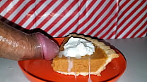 Cum Pumpkin pie for the Hollidays is delicious.