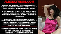 Dirtygardengirl take tons of balls in her anal hole & prolapse