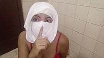 Real Muslim Arabian Squirting In Hijabi Masturbates Creamy Pussy And Showing Big Tits Haram