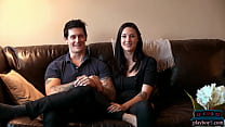 Casado por apenas 6 meses tinha esse casal excêntrico pronto para fazer um filme pornô