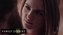Brad Newman Cant Resist His Step Daughter (Natalie Knight) When She Sneaks Into His Bed - Family Sinners