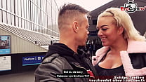 German tourist pick up blonde big tits slut in london holiday EROCOM DATE