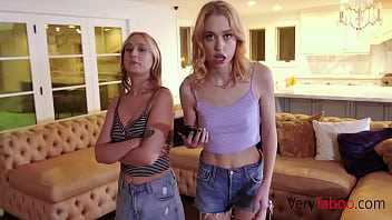 Teen Sisters Blackmailed And Fucked By Brother- Chloe Cherry, Gwen Vicious