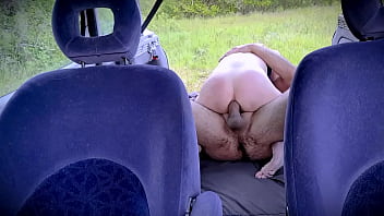 I HAVE ANAL SEX OUTDOOR IN PUBLIC IN THE BACK OF THE CAR 2of2