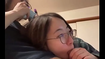 Who is this? Asian girl sucks boyfriend while gaming