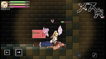 Pretty girl having sex with men in Lady thief misery action hentai game