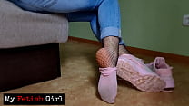 e The Smell Of My Dirty Pink Socks And Smelly Soles After Running - JOI