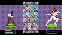 Doki Doki Tri-line [हेनतई NSFW गेम] Ep.1 सक्कुबस कैटफाइट लड़ते समय उनके कपड़े फाड़ देते हैं