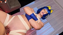Cosplay Ankha meme 18  real porn version by SweetieFox 99 sec