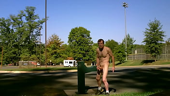 Jerking Off Naked In Clear View Of Traffic March 2010
