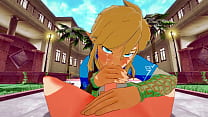 Zelda Genshin Impact Yaoi - Link x Tartaglia POV Handjob Blowjob and Fucked - Japonés asiático manga anime juego porno gay