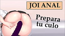 JOI anal challengue in Spanish. Orgasms included.