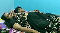 Индийская горячая сводная сестра трахается с младшим в полночь!! Настоящий горячий секс дези