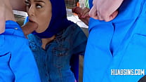 Le secret de Lacey de l'jeune fille Hijab utilisé pour le chantage