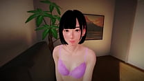 Fidanzata sessuata sul divano [Hentai 3D, 4K, 60FPS, senza censure]