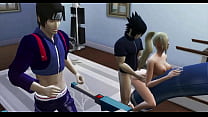 Naruto Hentai Episódio 70 Ino e Sasuke Marido Enganados em Exercícios Sexuais Esposa fodida na frente de seu Marido Corno Naruto Hentai Netorare
