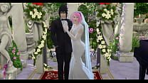 Naruto Hentai Episódio 79 O Casamento de Sakura Parte 1 Naruto Hentai Netorare Esposa em Vestido de Noiva Marido Traidor Corno Anime